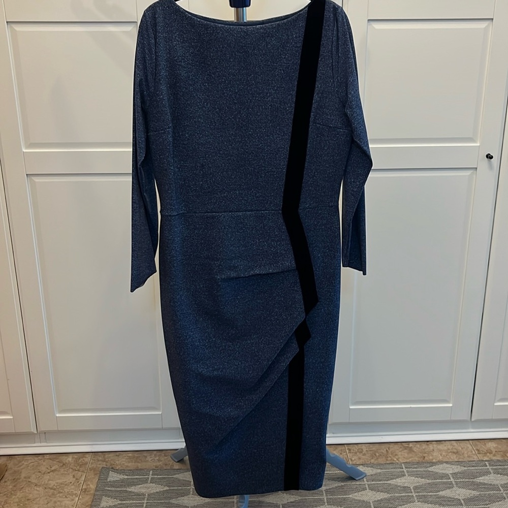 Chiara Boni La Petite Robe Moray Artic Blue Bambola Dress - Picture 7 of 15